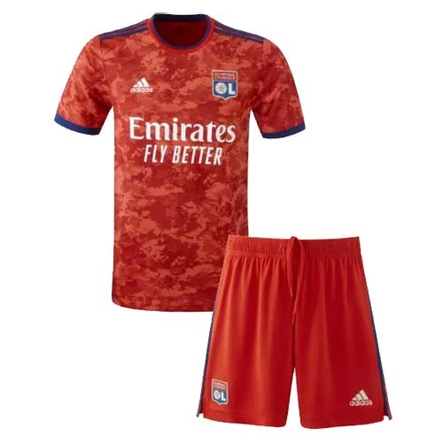 Camiseta Lyon Niño 2nd 2021-2022 Rojo